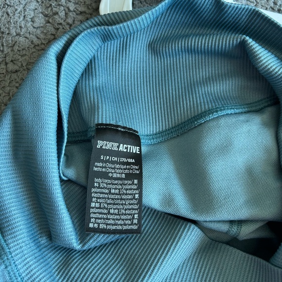 PINK Victoria's Secret Gradient Blue Green Leggings - Picture 4 of 4